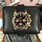 Daytona Gold Black Dial Oysterflex - GodTierMods